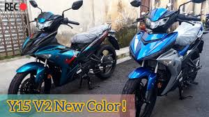 Gambar motor y15 lukisan cikimm com. Y150zr V2 New Color Cyan Metallic 2021 Youtube