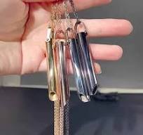 Custom Breathing Meditation Silver Stainless Steel Whistle Blower Pendant  Necklace Classic Style for Gift