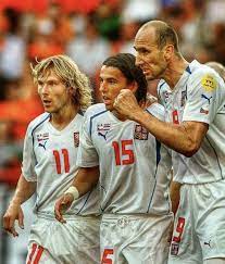 Born 30 august 1972) is a czech retired footballer who played as a midfielder.described as one of the best footballers of his generation, he is also regarded as one of the most successful players to emerge from the czech republic, winning domestic and european accolades with italian clubs lazio, including the last cup winners' cup. Football Tweet On Twitter What A Trio Pavel Nedved Milan Baros And Jan Koller