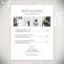 Photography Price List Essential Pricing Packages Form The Etsy Photography Price List Photography Pricing Price List Design