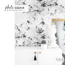 There are 52878 floral removable wallpaper for sale on etsy, and they cost $7.17 on average. Floral Peony Removable Wallpaper Gray Watercolor Flower Self Etsy