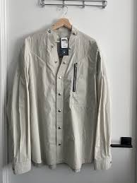 Rick Owens BNWT RARE SS21 “PHLEGETHON” Larry Button Up Overshirt