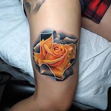 Stunning Yellow Rose Tattoo By Andres Acosta Acostattoo Resident At The Exile Art Collective Exi Yellow Rose Tattoos Rose Tattoos For Men Tattoos For Guys