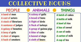 Collective Noun Definition List Examples Of Collective Nouns In English 7 E S L In 2020 Collective Nouns Nouns Nouns Printables