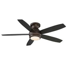 Ge Treviso 52 In Oil Rubbed Bronze Indoor Led Ceiling Fan With Remote Control 20321 The Home Depot Led Ceiling Fan Bronze Ceiling Fan Ceiling Fan