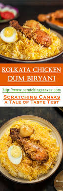 Chicken Dum Biryani Kolkata Style Biryani Chicken Dum Biryani Recipe Foodie Recipes