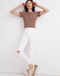 Us $16.50  16 bids shipping: The Perfect Vintage Crop Jean In Tile White Knee Rip Edition From Mw Accuweather Shop