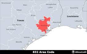 This area code was assigned on october 15th, 1998. 832 Area Code Location Map Time Zone And Phone Lookup