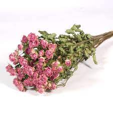 Pure natural & no artificial ingredients. Atlas Flowers Dried Spray Roses Natural Light Pink Bunch