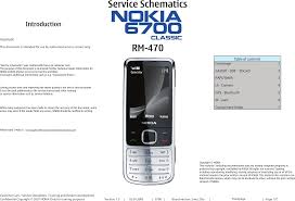 Nokia 6700 Classic RM 470 Service ...