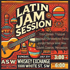 Latin Jam Session Sunday July 21st