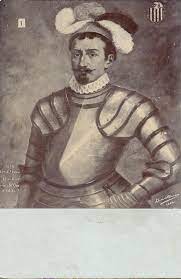 El 5 de agosto de 1538, el licenciado gonzalo jiménez de quesada fundó la ciudad de santa fe de bogotá, la que habría de convertirse en la capital del reino de nueva granada. File Gonzalo Jimenez De Quesada Banrep Jpg Wikipedia