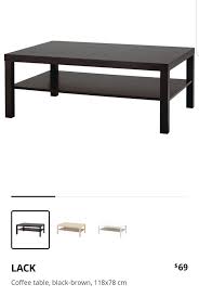 They also work great for their intended purpose. Ikea Lack Coffee Table Black Brown Disassembled Furniture Home Living Furniture Tables Sets On Carousell