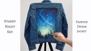 Check spelling or type a new query. Painted Denim Jacket Starry Night Sky Colorbyfeliks Youtube