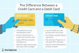 Update the address on your driver license or id card. The Difference Between Credit Card And A Debit Card