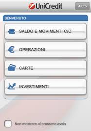 Qual'è l'area per l'accesso clienti dell'unicredit banca? Unicredit Iphone Ipad App Italiane