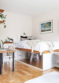 Comment Pallier Le Manque De Rangement Dans Un Studio Planete Deco A Homes World Rangement Sous Lit Petit Meuble Ikea Mobilier De Salon