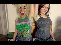 Mother monster rocks the same bright color on her head as she does under her queen bey makes it clear there's nothing wrong with a little armpit hair at the cadillac records. We Dyed Our Armpit Hair Blue Tutorial Included Youtube