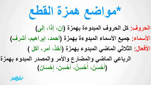 همزة القطع والف الوصل لغة عربية للثانوية العامة موقع نفهم موقع نفهم Youtube