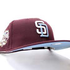 Sandiegopadres 2016 All Star Game Fitted 59fifty Neweracap In Maroon Skyblueuv Ecapcity In 2021 Fitted Hats New Era Cap New Era Fitted