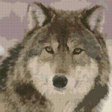 A color printer works best for this, so you can easily select colors. Ann Logan 10 Free Patterns Online Wolf 2644