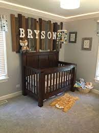 Diy Baby S Name On Old Rustic Barn Wood Woodland Adventure Theme Nursery Rustic Nursery Room Ideas Baby Boy Rooms Baby Room Decor
