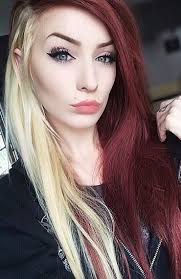 Colour Trend Alert Split Dye Is The Hottest Look To Have Split Dyed Hair Two Toned Hair Half Dyed Hair