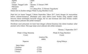 Contoh surat pernyataan cerai suami menggugat istri. Contoh Surat Perjanjian Cerai Diatas Materai 6000 Dokterandalan