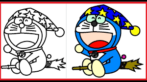 Cartoon, colors, doraemon, girls, kids, paint. Doraemon Coloring Pages Doraemon Colouring Book Colors Videos For Kids Art Coloring Games 3 Youtube