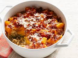 Baked Farro And Butternut Squash Recipe Food Network Recipes Squash Recipes Recipes
