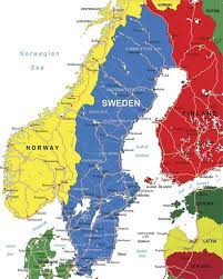 Mapamundi para niños para imprimir. Mapas Y Gegrafia De Suecia Escandinavia Para Descargar E Imprimir