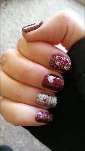 What are the different nail designs? February Nails February Nails Heart Nails Winter Nails Acrylic