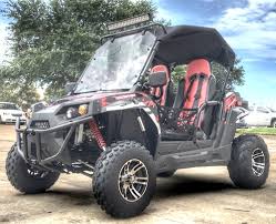 Trailmaster Utv Challenger 300x Irs Utility Vehicle With Led Light Bar