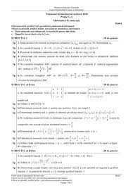 Calculez facilement votre moyenne au bac général 2021 grâce à notre simulateur ! Variante Bac 2021 Matematica M2 Tehnologic Variante Bac Matematica Tehnologic 2021 Rezolvate Subiecte Si Bareme