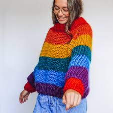 Keep warm in fine knits and big turtlenecks. Roll Up Knit Down Jumper Knitting Pattern Lauren Aston Designs