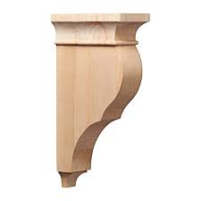 An overhanging kitchen island or breakfast bar is a huge trend right now but making the design secure is imperative. Ornamental Mouldings Maple Classic Corbel 6 1 2 X 3 X 12 Inch The Home Depot Canada