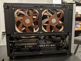 Happy To Announce That The Evga Xc3 Rtx 3080 Fits Nicely Into The M1 Sffpc