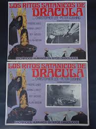 Los Ritos Satanicos de Dracula (The Satanic Rites of Dracula 1973) 2 L –  Early California Antiques Shop