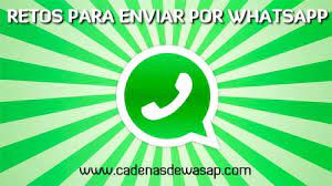 Cadenas de whatsapp de preguntas atrevidas retos calientes.para whatsapp yahoo Retos Para Whatsapp Solo Para Valientes