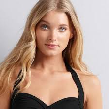 Saint Laurent Benjamin Straight Leg Jeans worn by Elsa Hosk