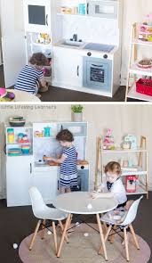 Kmart Kitchen Hack For Kids Little Lifelong Learners Kids Kitchen Accessories Kids Play Kitchen Kids Storage