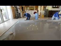 Super Flat Concrete Leveling With The Dustram System 1 16 Flat In 50 Linear Feet Condo Remodel Concrete Floors Concrete