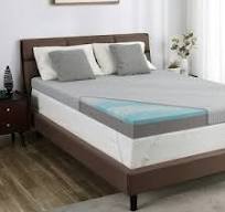 Vipbear Firm Mattress Topper Full 3 Inch, Firm to Extra Firm Reversible Bed  Topper, High-Density Memory Foam Mattress Pad with Removable Cover