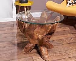 Add style to your home, with pieces that add to your decor while providing hidden storage. Teak Root Coffee Table From Reclaimed Teak Root Wood Chelsea Home And Leisure Ltd