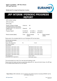 Your abbreviation search returned 15 meanings. Jrp Interim Periodic Progress Report Template