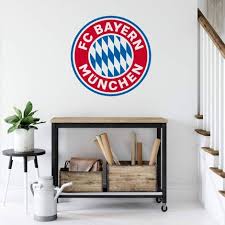 Kostenlose lieferung bei ihrer ersten bestellung mit versand durch amazon. Fc Bayern Munchen Logo Rund 20x20cm Wandtattoo Fussball Aufkleber Kuche