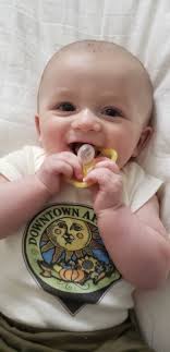 This Saturday is Kid's Market! Kid vendors, selling their wares and  learning to be young entrepreneurs. This little fella seems awfully excited  about it, and probably cannot wait until he can be