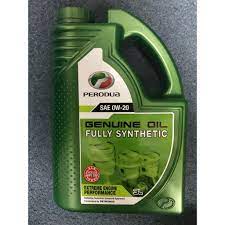Also, these could not be fully removed by traditional crude oil refining methodology. Fully Synthetic 0w 20 Engine Oil 3l Perodua 0w20 For Axia Bezza Shopee Malaysia