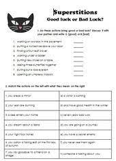Superstitions Good Luck Or Bad Luck With Video Good Luck Luck Friday The 13th Quotes