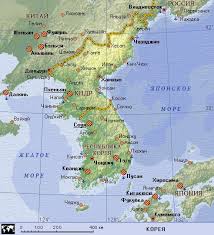 Karta Yuzhnoj Korei Respublika Koreya Na Karte Mira Planetolog Ru